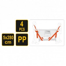 VOREL Curele pentru transport mobilier 5x280 cm..